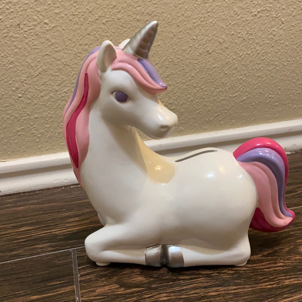 Ceramic Unicorn Bank